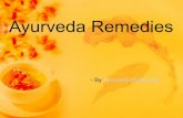 Ayurveda Remedies: For All Health Disorders