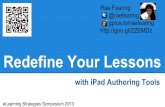 Redefine Your Lessons with iPad Authoring Tools