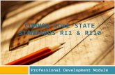 Common core state standards ri1 & ri10