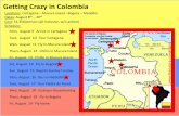Colombia Schedule & Budget