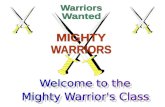 Mighty warrior class 8 25-10