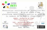 ROSKO14 - Territorial observation and transition of the territories: Establishment of a WebGIS participatory platform in the city of La Madrid (Argentina)