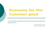 Chuinti13 economy of common goods