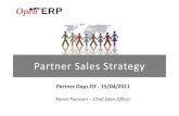 OpenERP Xavier Pansaers Sales Strategy