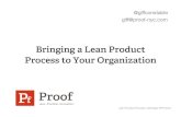 Moving to Lean Product Process
