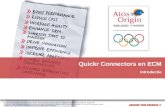 Quickr Connectors and ECM