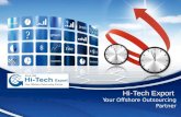 Hi-Tech Export - Top Outsourcing Destination in India