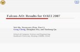 Falcon-AO: Results for OAEI 2007