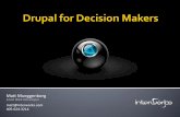 Drupal for Decision Makers