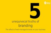 5 unequivocal truth of Branding