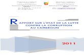 Rapport sur l'état de la lutte contre la corruption au Cameroun 2008-2011 - Part1