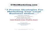 7 Proven Local Business Online Strategies