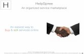 HelpSpree - An easiest way to buy & sell services online
