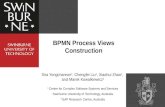 BPMN process views construction