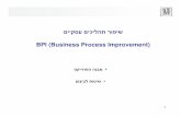 Business Process Improvement Project- בעברית
