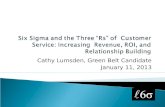 Lean Six Sigma and the Three "Rs" of Customer Service