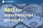 Taking your Website Worldwide - International SEO Webinar
