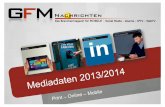 GFM Nachrichten - Mediadaten 2013