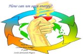 How can we Save Energy? - by Raluca Cuceanu