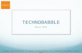 Technobabble: TNG NFC Presentation