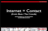 Internet = contact!