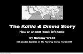 Kalila & Dimna Story @ Institute for Cultural Research 28/3/09