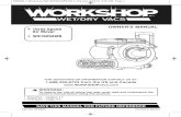 WORKSHOP Air Mover Owner's Manual