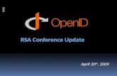 OpenID Foundation Update at RSA Conference