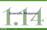 Math1003 1.14 - Scientific Notation