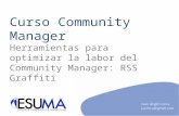 Manual RSS Graffiti - ESUMA Community Manager