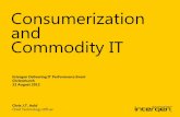 Consumerisation and Commodity IT: Emerging Trends in Enterprise IT