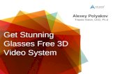 Alexey Polyakov on Glasses Free 3D Video System at Futur en Seine 2014