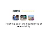 Pushing back the boundaries of uncertainty