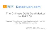 The Chinese Daily Deal Market in 2012 Q1