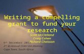 Writing a Compelling Grant to Fund Your Research