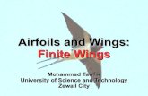 Airfoils and Wings: Wings
