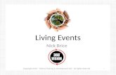 Living Events - Top Tips for a Sustainable Event