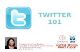 URJ Social Media Boot Camp: Twitter 101