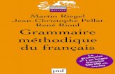 53680880 Grammaire Methodique Du Francais PUF