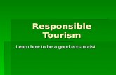Responsible tourism