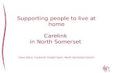 Supporting people to live at home