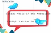 Social media in the workplace a managers perspective