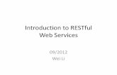 Introduction to Restful Web Services