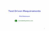 Test Driven Requirements