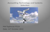 Accounting Technology and Systems Selection
