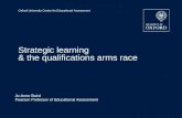 Strategic learning and the qualifications arms race
