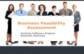 Business Feasibility Study Dimensions for Existing Software Product Ventures