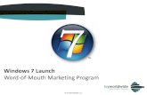 Windows7 Launch Case Study