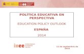 Education Policy Outlook Spain