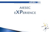 AIESEC experience